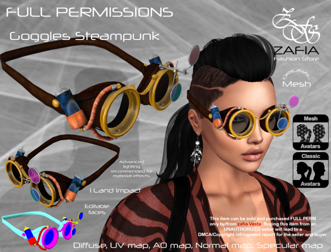 Goggles Steampunk