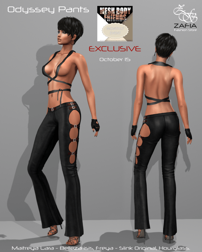 ZAFIA Odyssey Pants. Exclusive to MBF Monthly Event