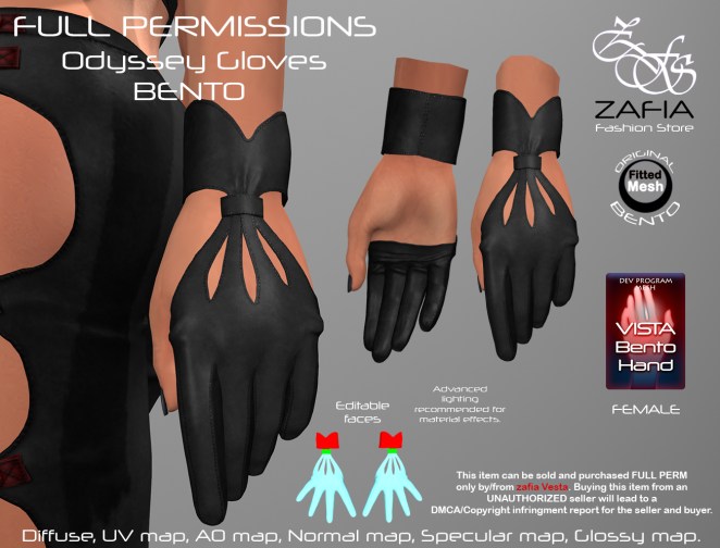 Odyssey Gloves Vista